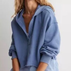 Aerie Dusty Blue Hoodie